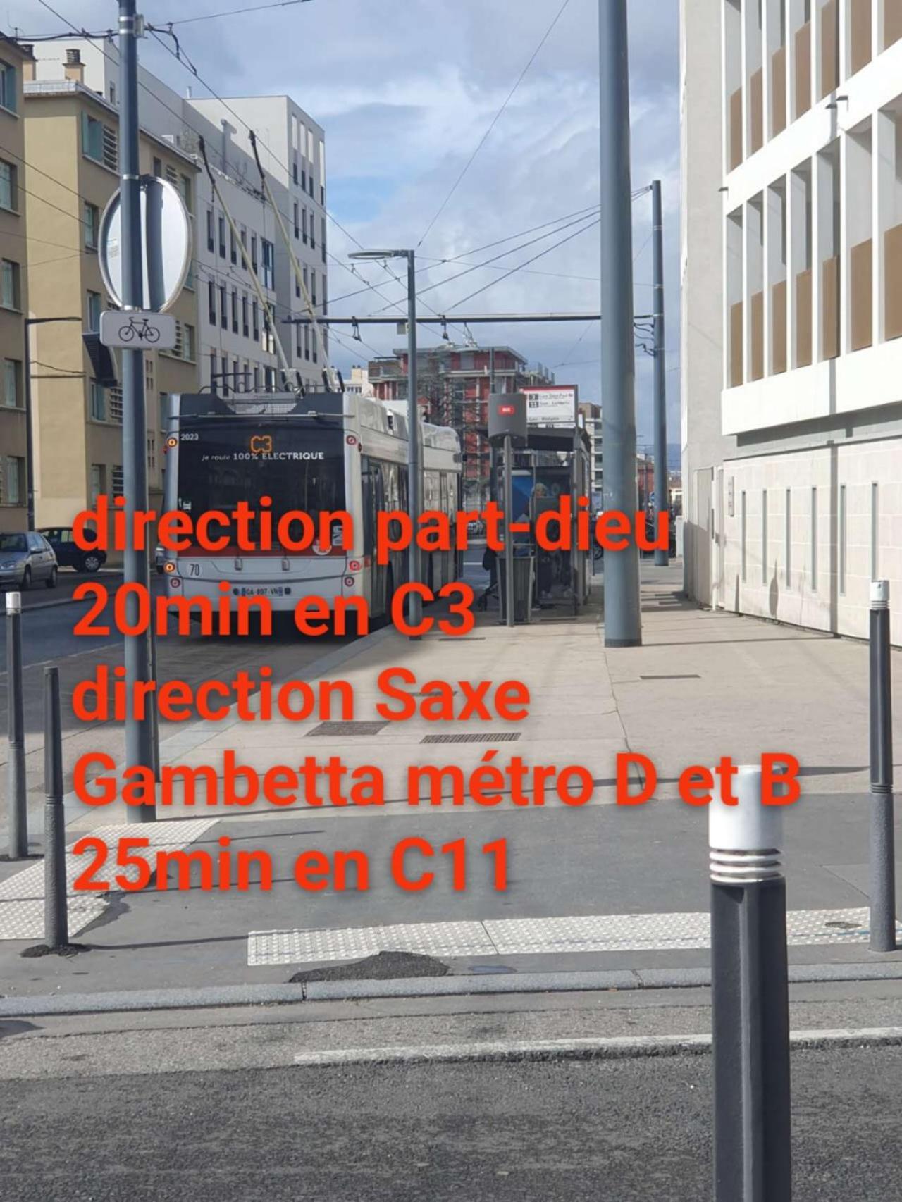 Medipole T2 Avec Un Garage Gratuit Sur Place, 16Min A Centre Ville Lyon En Metro A ビユールバンヌ エクステリア 写真